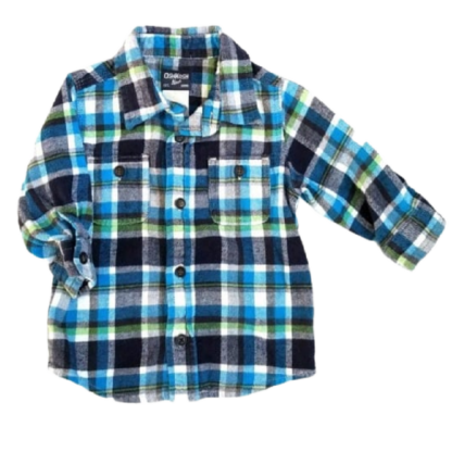 OshKosh Button Down Shirt (Size 12M)