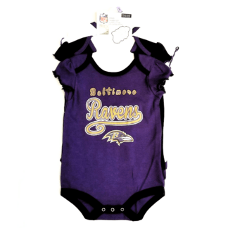 NFL Team Apparel Baltimore Ravens 3-PC Creeper Set