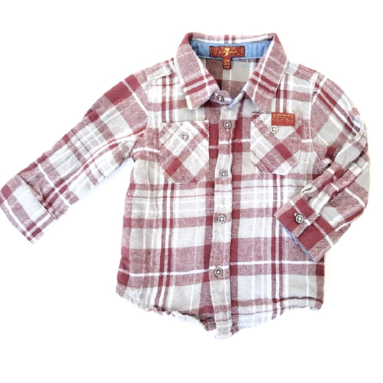 7 For All Mankind Button Down Shirt