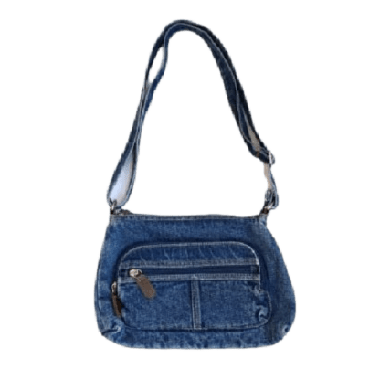 Vintage Inspired Denim Handbag