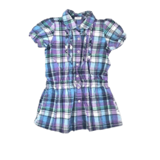 Healthtex Plaid Shirt/Dress (Size 5T)