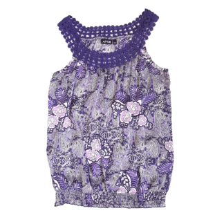 Apt 9 Sleeveless Floral Top (Size S)