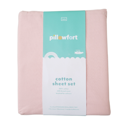 Pillowfort Twin Sheet Set - Pink