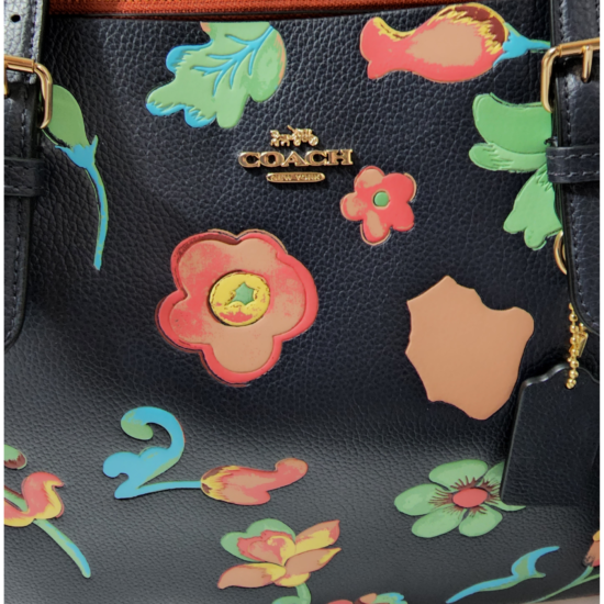 Coach Mollie Tote With Dreamy Land Floral Print