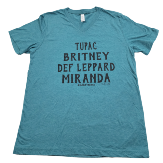 Canvas®Bella+Canvas Tupac Britney T-Shirt (Size M)