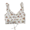 Forever 21 Floral Crop Top (Size L)